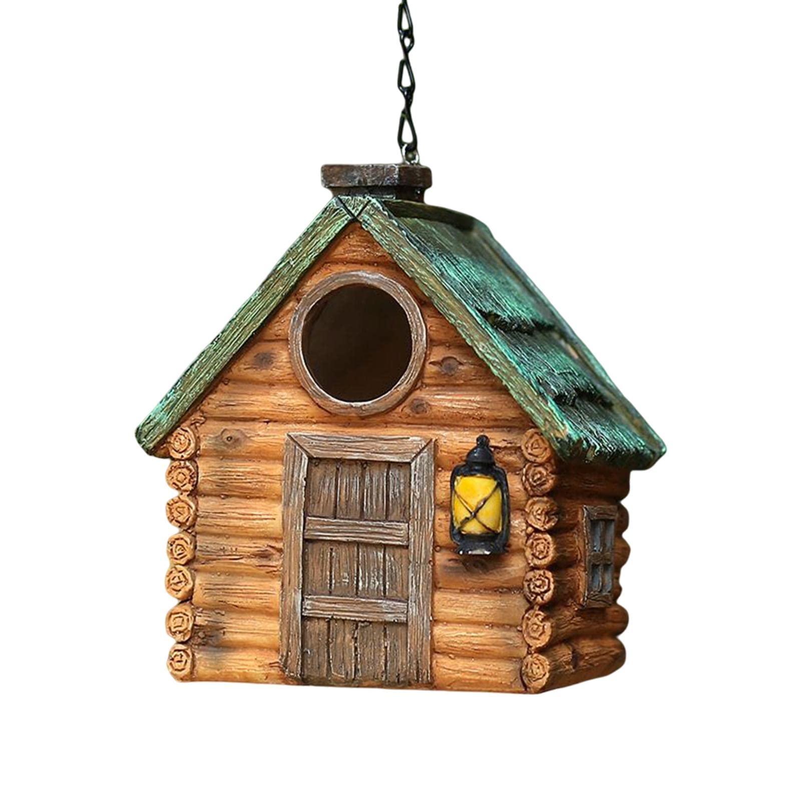 バードハウス シェルター カーディナル青いバード ハチドリハウス 屋外用｜月影屋