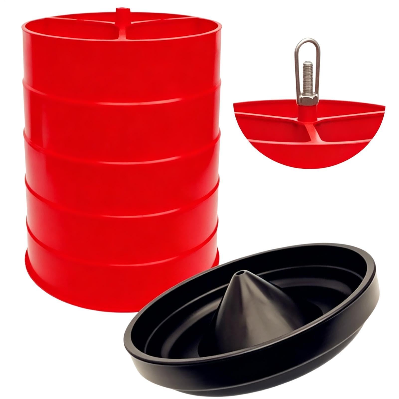 鶏用給水器 | ポータブル多機能給水ボトル - 鶏用ドリンク容器 | アヒル 家畜 屋外 動物 バニー 飲用 給餌 ヤギ ウサギ向け 兼用 飼育 飲水 家禽 アウトドア向け|月影屋