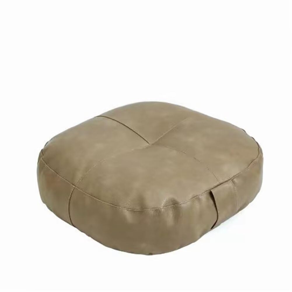 クッション 四角 レザー 座布団クッション フロアクッション ビーズクッション 椅子用 夏用 ひんやり 厚め シートクッション チェアクッション 座面クッション 滑り止め 通気性 和室 洋室 居酒屋 飲食店 旅館用（40*40、厚20）｜月影屋