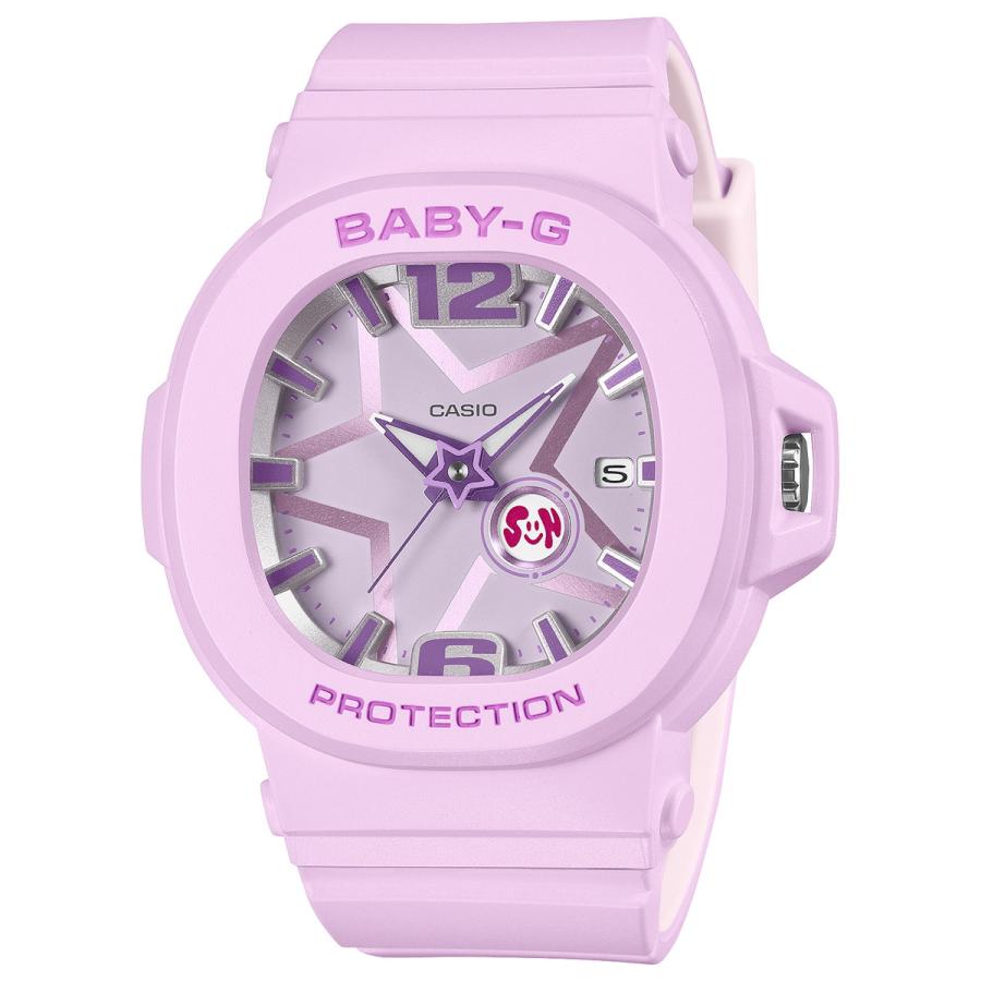 国内正規品 Y3Kスタイル　BABY-G ベビージー BGA-10D-6AJF　 カシオ　パープル　紫　クオーツ　電池式　アナログ 10気圧防水　曜日日付　デイデイト　ラッピングサービス