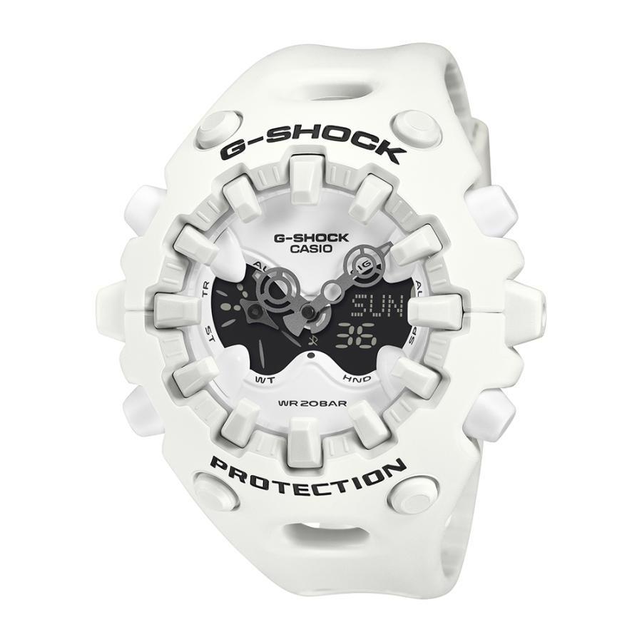 国内正規品 GA-V01 SERIES G-SHOCK Gショック  GA-V01-7AJF 白 ホワイト色  アナデジ クオーツ 電池寿命10年 20気圧防水 カシオ 送料無料 ラッピングサービス