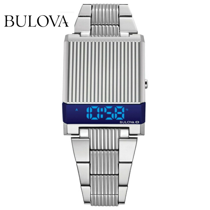 楽天市場】BULOVA ブローバ Computron コンピュートロン 復刻モデル