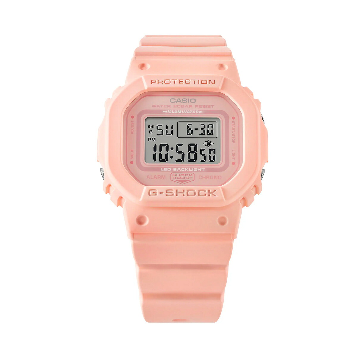 5600シリーズ　G-SHOCK WOMEN ミドルサイズ GMD-S5600BA-4JF ピンク色　ジーショック　カシオ　電池式　デジタル　ラッピングサービス