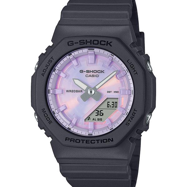 国内正規品 G-SHOCK WOMEN GMA-P2100PC-1AJF 黒  ジーショック ミドルサイズ クオーツ 電池式 アナデジ 20気圧防水 ラッピングサービス
