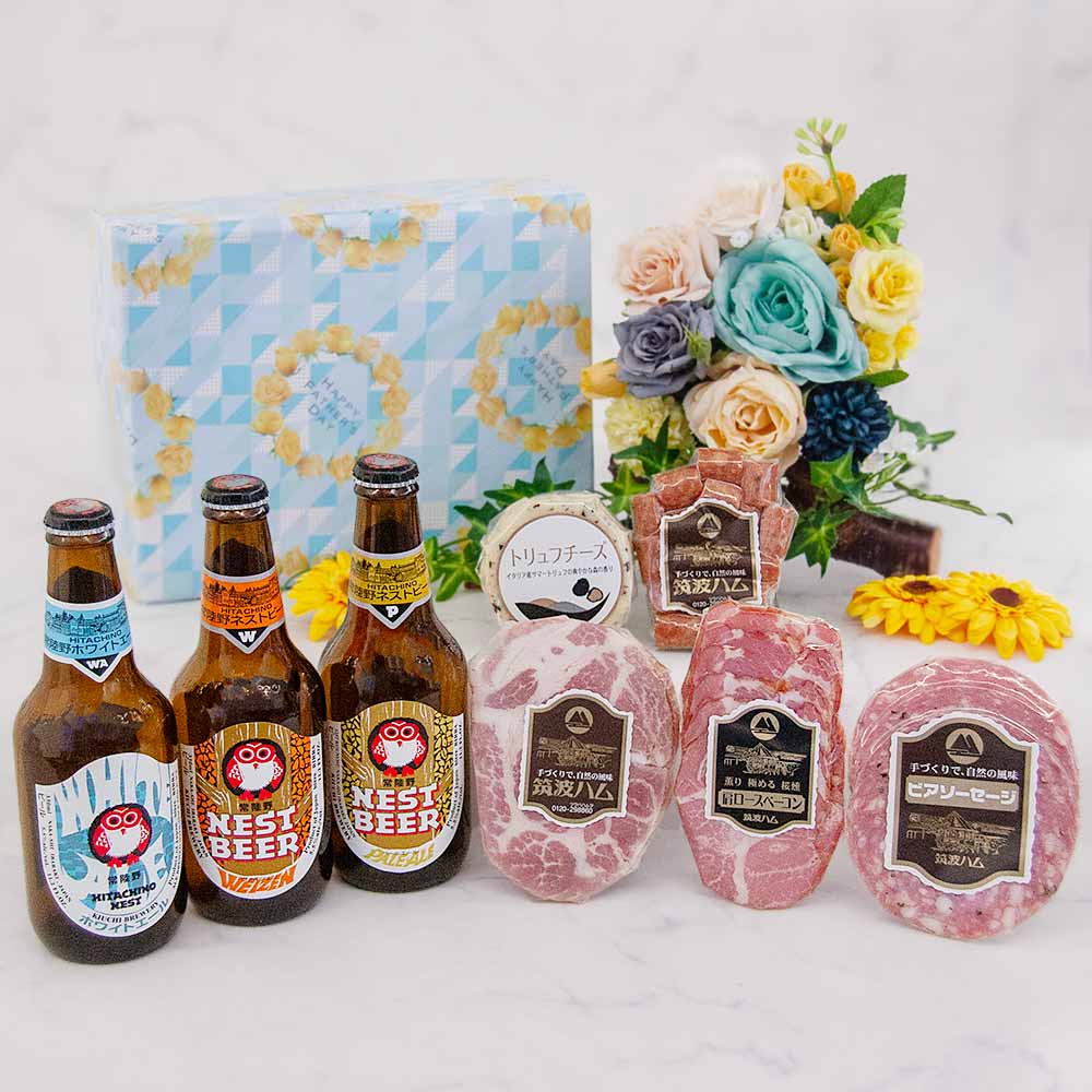 父の日 ビールギフトセット こはく 送料無料 筑波ハム 常陸野ネストビール 地ビール クラフトビール ソーセージ ハム おつまみ 茨城名産 贈り物 プレゼント 国産豚 茨城県 豚肉 酒 おつまみ 2025 詰め合わせ 感謝 グルメ 食品 感謝 気持ち