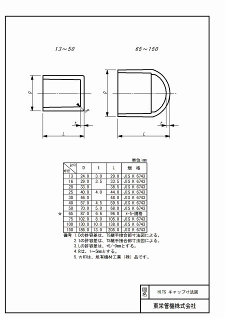 楽天市場 Hiキャップ 外径26mmのパイプ用 水道用硬質ポリ塩化ビニル管継手 津組建材