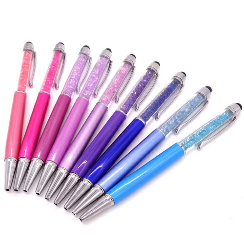 楽天市場】キラキラボールペン 蛍光ピンク B-PEN 150mm 1本 タッチペン