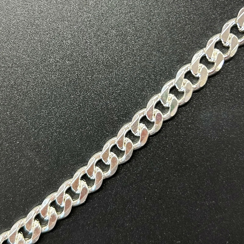【10cm単位】シルバー925 SV925 喜平6面カットチェーン CDH2206C 線径2.2mm