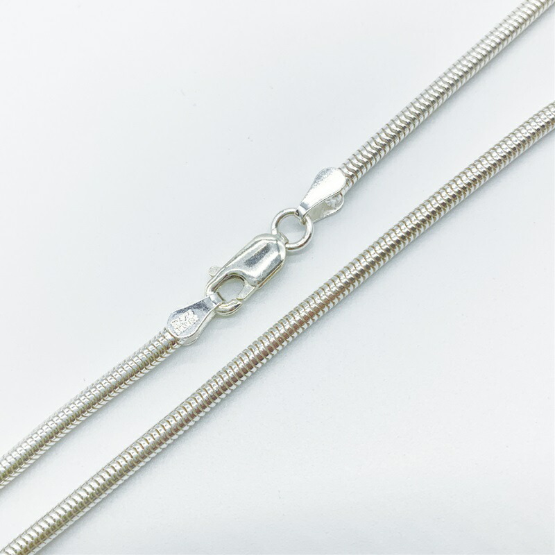 シルバー925 ネックレス スネーク チェーン SVSC24 線径2.4mm 1本 12,248円