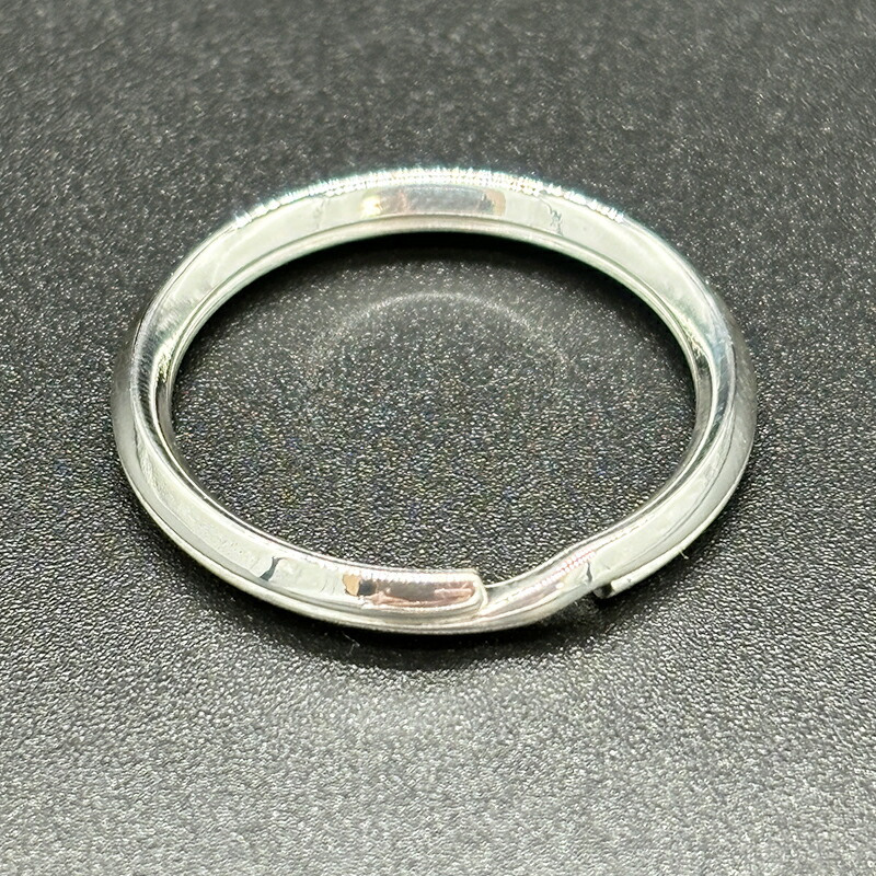 シルバー925 二重リング SVT-26 26mm 1個 アクセサリー ニコイル キーボルダー キーリング