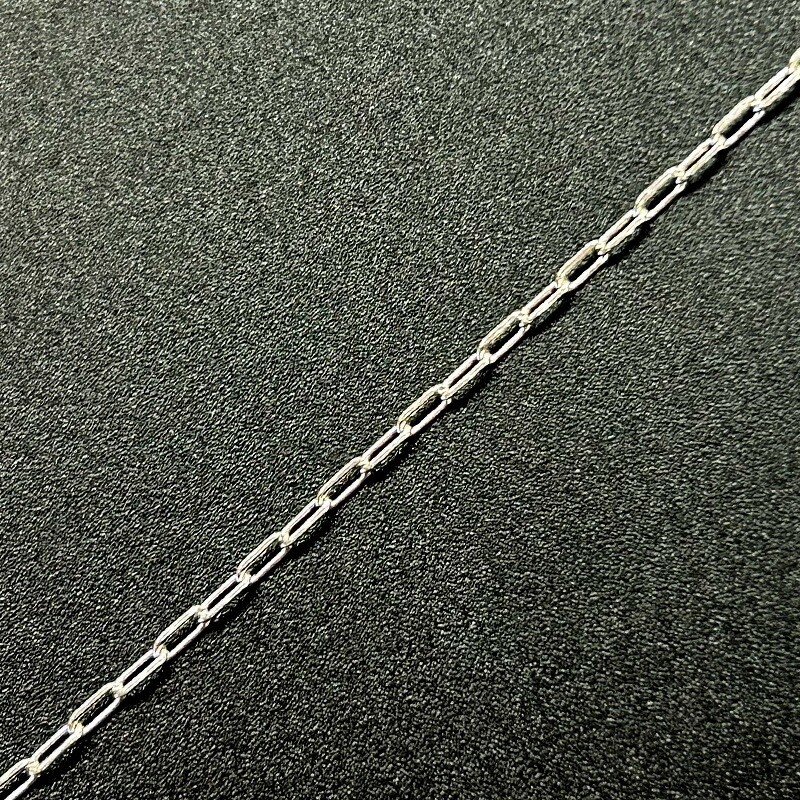 楽天市場】【10cm単位】シルバー925 SV925 長小判4面カットチェーン