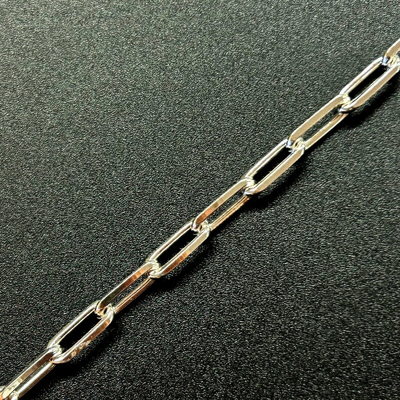 【10cm単位】シルバー925 SV925 長小判4面カットチェーン LCL1504C 線径1.5mm