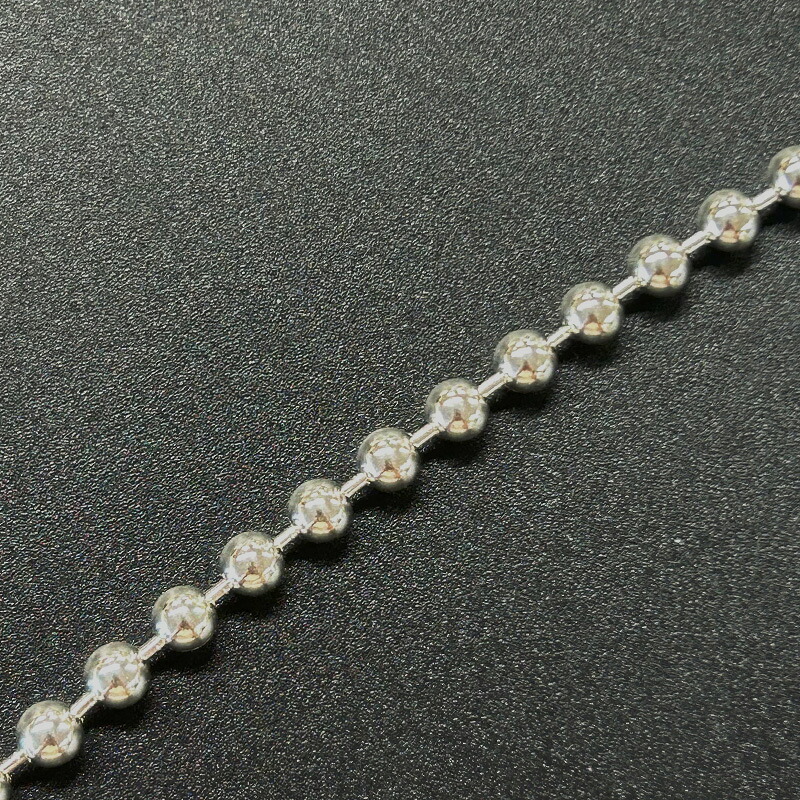 【10cm単位】シルバー925 SV925 ボールチェーン BC500 線径5mm