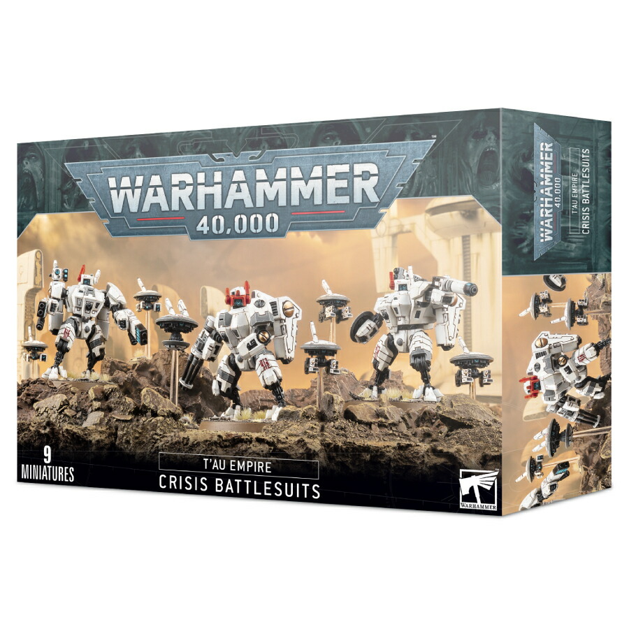 タウエンパイア XV8 クライシスバトルスーツ ウォーハンマー40k TAU EMPIRE XV8 CRISIS BATTLESUITS WARHAMMER 40,000