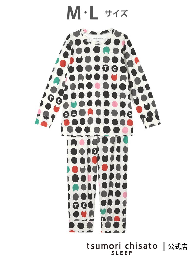 新品未使用　ツモリチサト　スリープ　М　【送料無料】 楽天市場】ツモリチサト スリープ パジャマ 5分袖 半袖 8分丈 tsumori