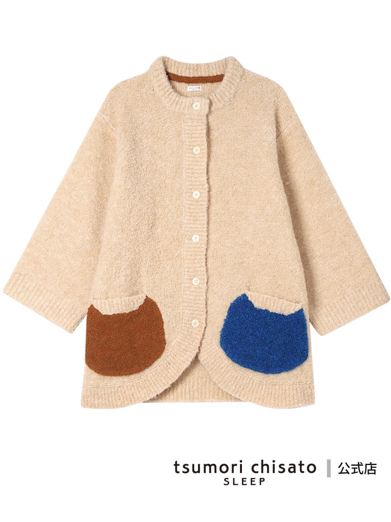 ツモリチサト ノルディック柄 カウチンセーター　SUMORI CHISATO 楽天市場】ツモリチサト スリープ ワンピース 8分袖 ルームウェア