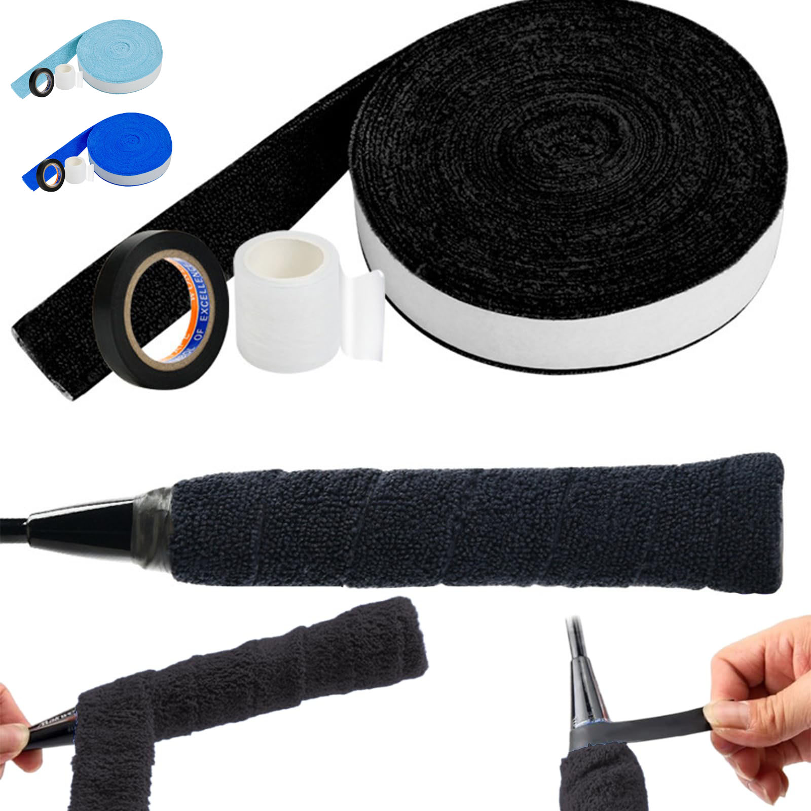 楽天市場】LI-NING AXJP012(GC100R) タオルグリップロール(10m