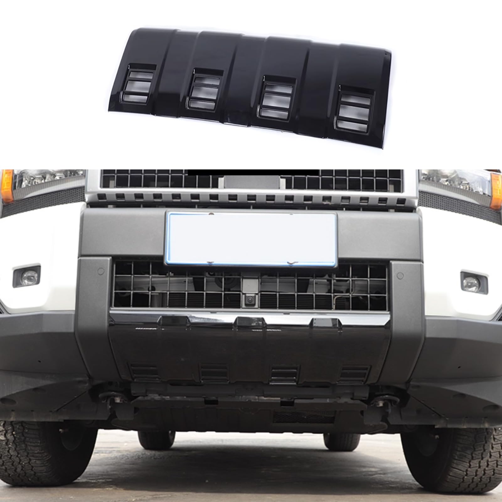 トヨタ 新型 ランドクルーザー 250系 専用 パーツ アクセサリー フロントバンパーガーニッシュ バンパーコーナーカバーLand Cruiser 250 専用設計外装 パーツ アクセサリーABS1枚【ブラック】 17,737円