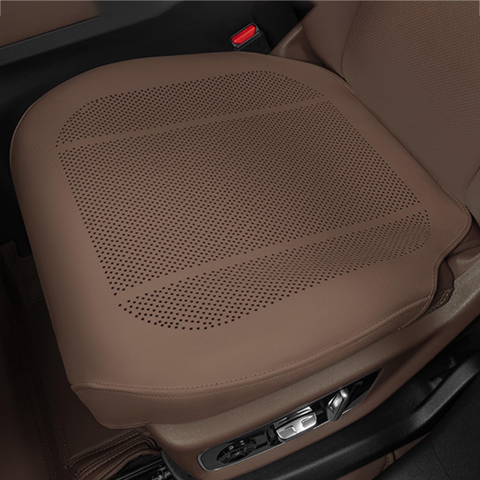スズキ ジムニー3代目 JB23型 JA22型 に適用 車 シートカバー クッション 運転席 後部座席 滑り止め オールシーズン 穴あき シンプルで柔らかい 座り心地いい インテリア 特別な道具なしで簡単に取り付け 取り外しが可能(茶色A 全パック)
