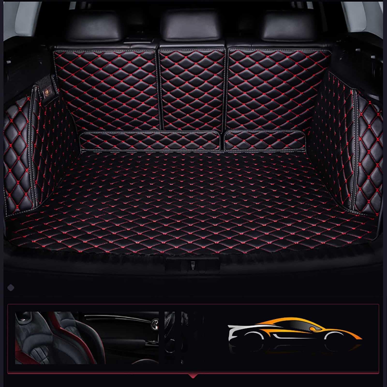 新型3D に適用ホンダ シャトルGP系 ラゲッジマットカスタム 車のトランクマット Shuttle GP7 GP8 2015~2018 ラゲッジマット PUレザー フロアマット 滑り止めマット防水 リアキャビンマット テールゲートマット 汚れ防止 洗える 耐摩耗性 取り付け簡単 車カー用品 保護パーツ