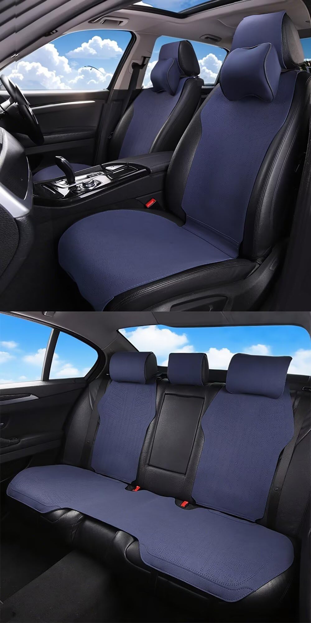 DG17W スクラムワゴン 車シートカバー 汚れ防止?通気性?高温対応 座席を全面保護するカバー 軽量ソフト素材 快適な乗り心地 臭わない?水拭き簡単 オールシーズン用