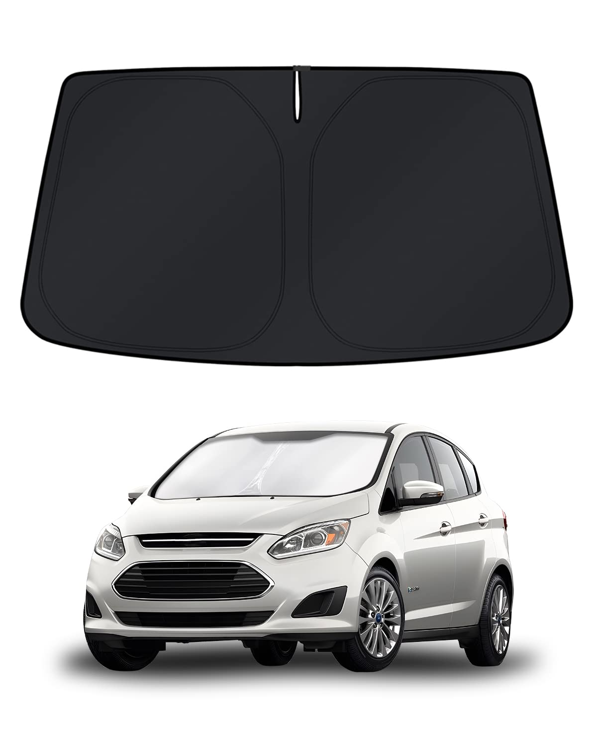 【楽天市場】フロントガラス サンシェード Ford C-Max 2013-2019用 ウィンドウシェード サンバイザーカバー 折りたたみ式 ...