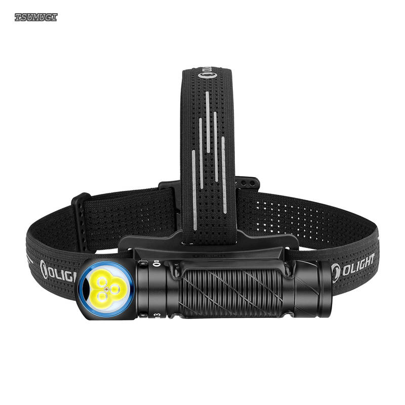 【貨物輸送無料】Perun 3 LED 前照燈 申し受ける式 懐中照明ランプ 安全帽ともし火 閃光電球ともし火 head lamp ledともし火 白＆赤 3000lm 豪然たる 180°自然調整能力のある IP68雨合羽防塵 軽さ 検出器役立つこと アウトドア 山登り 御役目用 夜魚釣り (黒いこと)