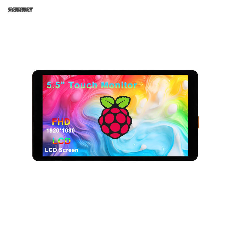 【貨物輸送無料】5.5in タッチスクリーン LCD見せびらかす 1920 * 1080 模範例に用のRapberry Pi 5/4/4B/3B+/3A+ HDMI相応う Windows相応う