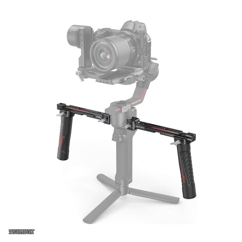 【送料無料】DJI対応 RS 2 / RSC 2 / RS 3 / RS 3 Pro/RS 4 / RS 4 Pro用デュアルハンドグリップ 3027｜つむぎハウス
