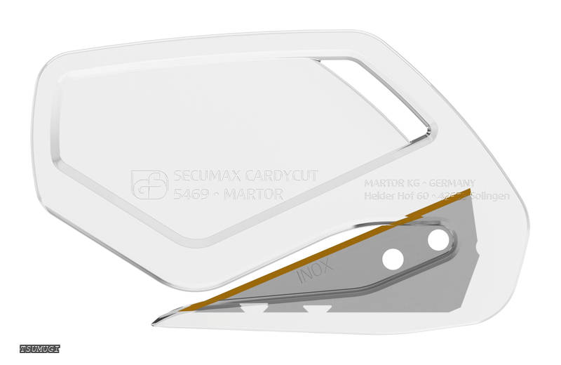 【送料無料】シートカッター ＳＥＣＵＭＡＸ ＣＡＲＤＹＣＵＴ 透明（１０枚入り） 00546912｜つむぎハウス