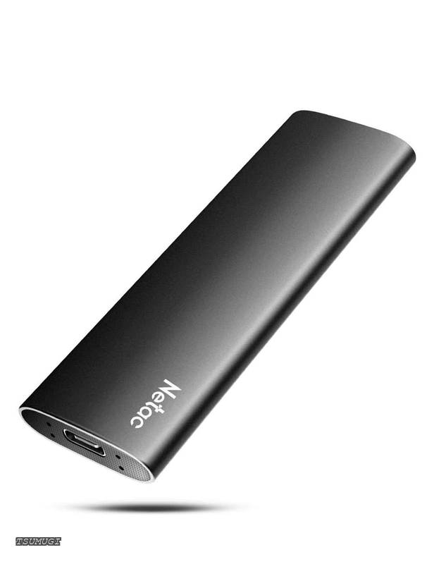【送料無料】SSD 外付け 250GB USB3.2 Gen2 Type-C 最大550MB/s ポータブル アルミ筐体 PS4/Android スマホ/Xbox拡張 Type-C/A対応 軽量/耐衝撃/静音 メーカー3年保証 ZSlim｜つむぎハウス