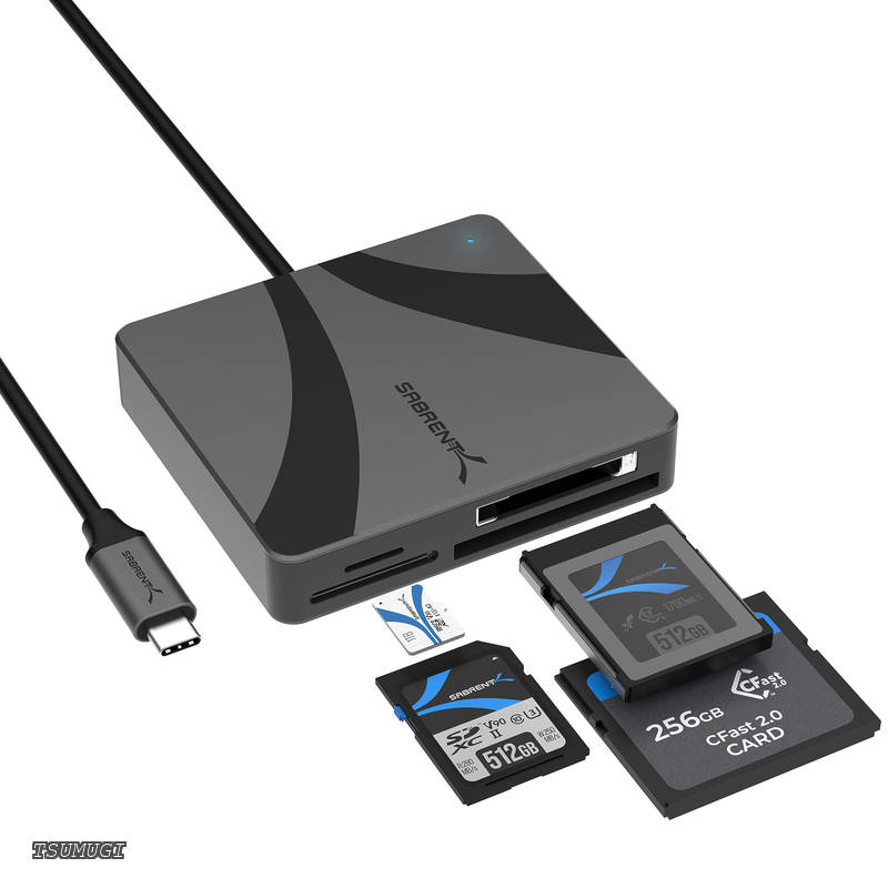 【送料無料】USB-Cマルチカードリーダー（CFexpress Type B、CFast 2.0、microSD/SDカード用）（CR-C4PM）｜つむぎハウス 8,119円