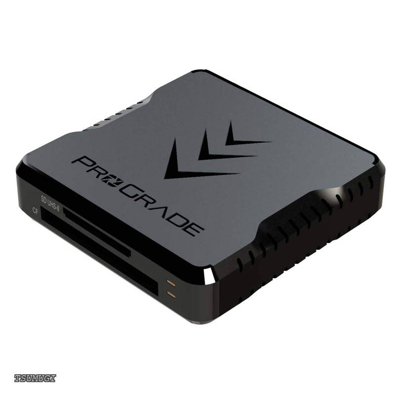 【貨物輸送無料】Digital [CFast/SD] USB3.2Gen2 ダブルスロットカードリーダー (PG02) プログレードデジタル 置き目インポート品