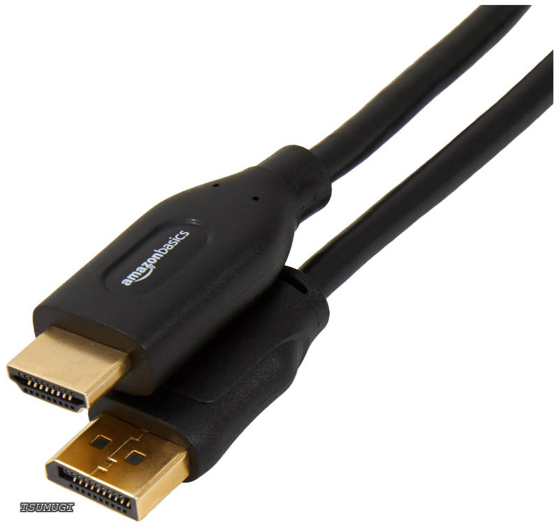 【貨物輸送無料】DisplayPort (見せびらかす界面) - HDMI 取り替えっこ有線テレビ 4K@30サイクル 単道のり伝わらす 0.9m 5本仕かける 黒いこと