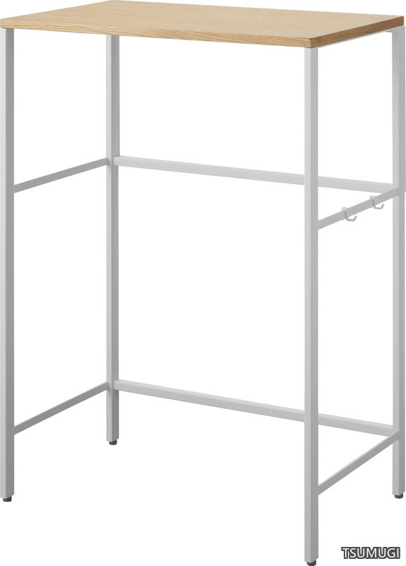 【貨物輸送無料】篩いに掛ける 紙くずかご上仕合わせ 白いこと W57.8×D36.5×H84.4糎 楼観 tower 紙くずかご上納める 範囲仕合わせ 勝手もと仕合わせ 1666