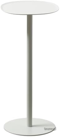 【送料無料】サイドテーブル 小型 コンパクト W23×D23×H50cm 組立不要 完成品 スチール製 フェルト付き ミニマル インテリア|つむぎハウス