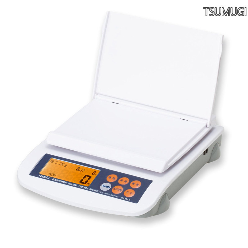 【貨物輸送無料】必要経費見せびらかすデジタル規模 最大限度測り3kg DS3010 国内水茎の跡必要経費をちょっとの間に見せびらかす うしろ側ともし火付き添い人液 白いこと