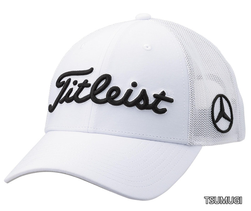 【送料無料】コレクション】純正 Mercedes-Benz &times; Titleist(タイトリスト) キャップ ホワイトメッシュ｜つむぎハウス 9,950円