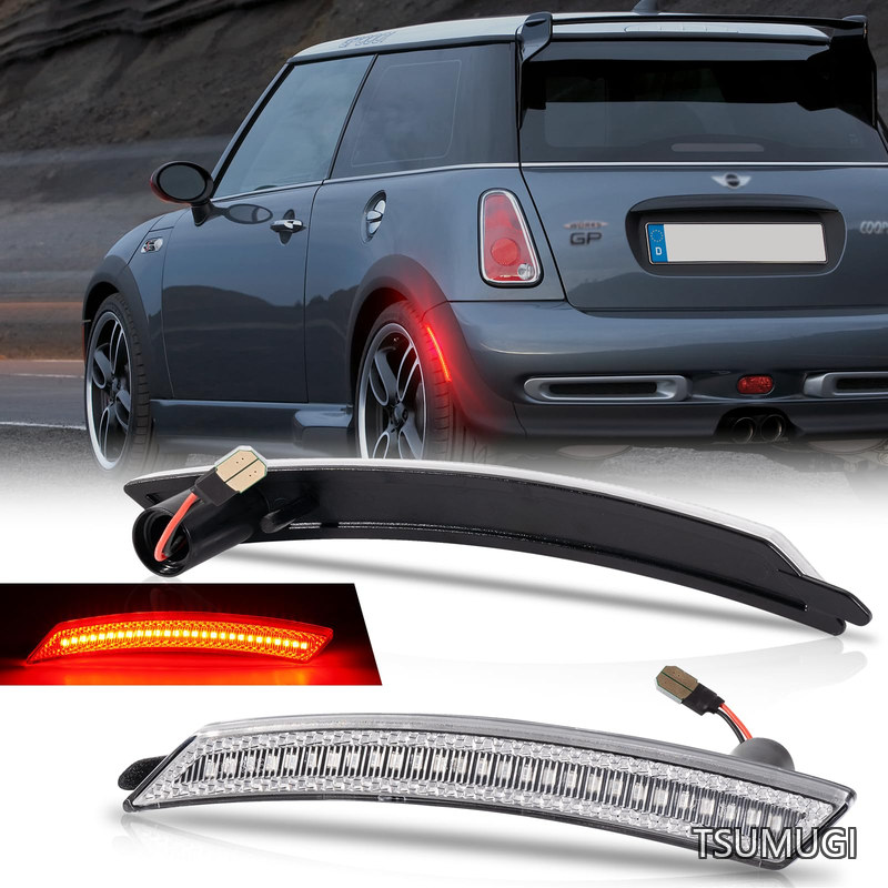 【送料無料】R56 R57 R58 R59 R60 R61レッドリア ブレーキ・テールランプ ２個セット純正交換部品 クリアレンズ｜つむぎハウス