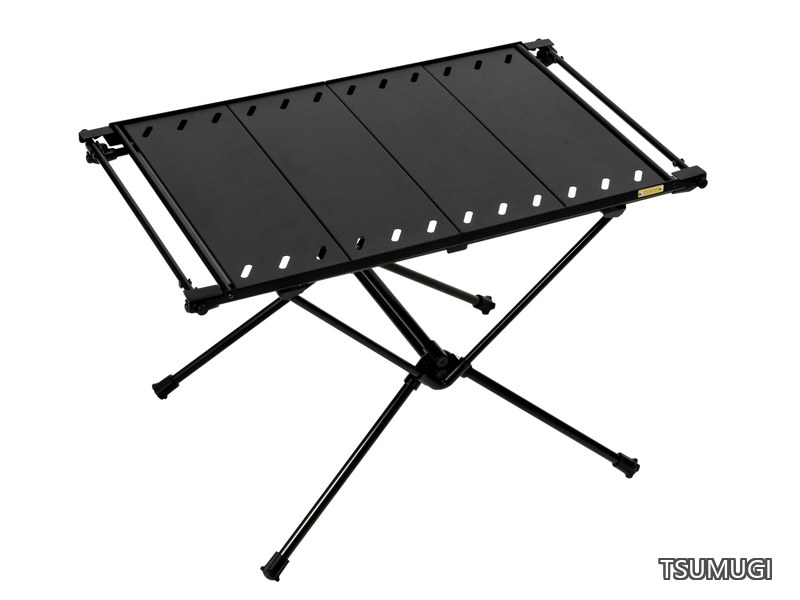 【送料無料】IGTテーブル クリフト コンパクト 軽量 折り畳み ローテーブル キャンプテーブル ソロ カスタム 天板 ハーフ アルミ天板4枚セット｜つむぎハウス