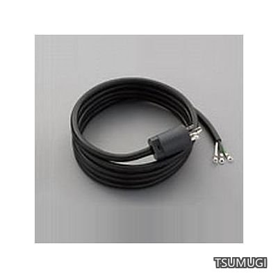 【送料無料】FMコンセントバー用 電源コード S-VCT5.5mm2 3m MH9052T3B｜つむぎハウス