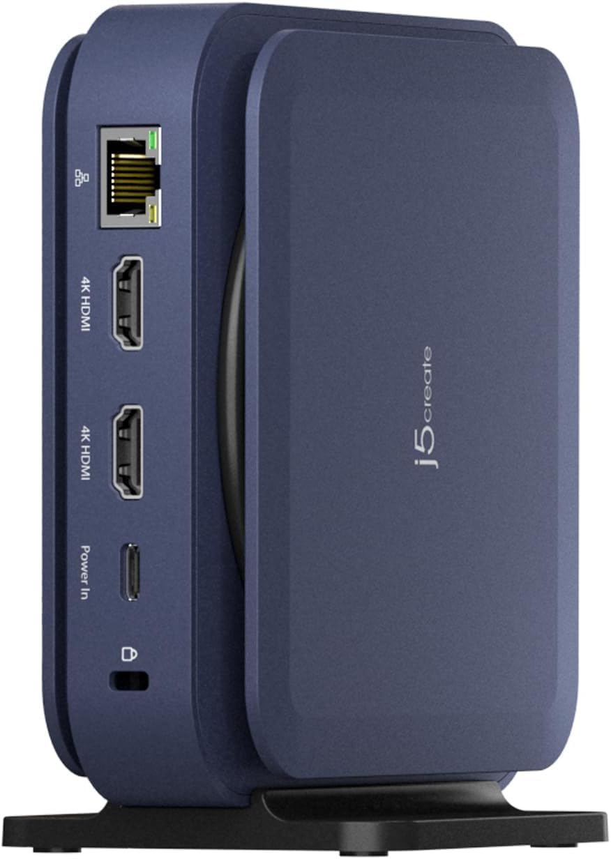 【送料無料】USB Type-C ドック デュアル 4K HDMI対応 140W PD急速充電 ギガビットイーサネット 有線LAN USB A&C 3.2 10Gbps SD 3.0カードリーダー搭載 | Windows・macOS対応 JCD3196-EJ｜つむぎハウス