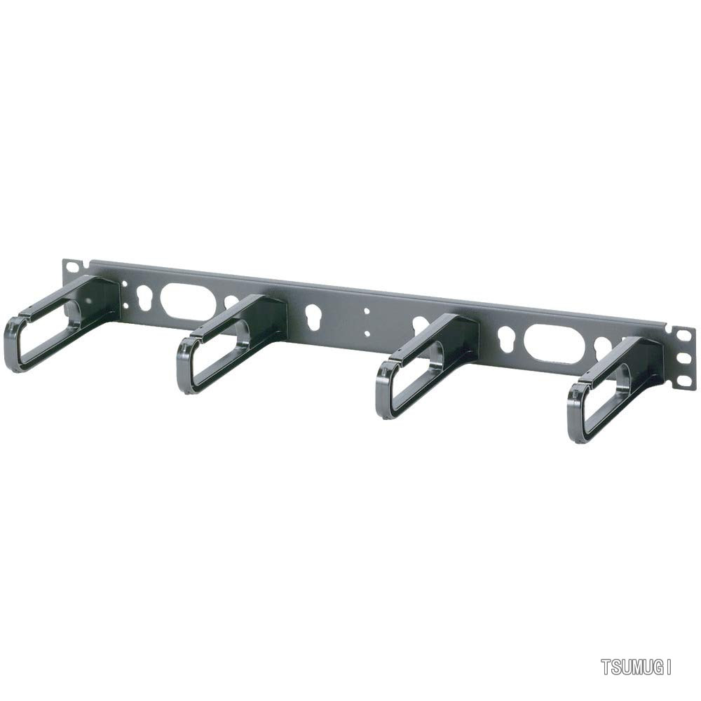 【送料無料】リング型 水平ケーブル管理パネル 表面リング1U CMPHHF1｜つむぎハウス