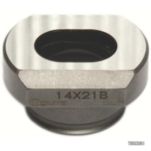 【送料無料】電動油圧パンチャー用替刃長穴ダイス14X21mm 5332230｜つむぎハウス