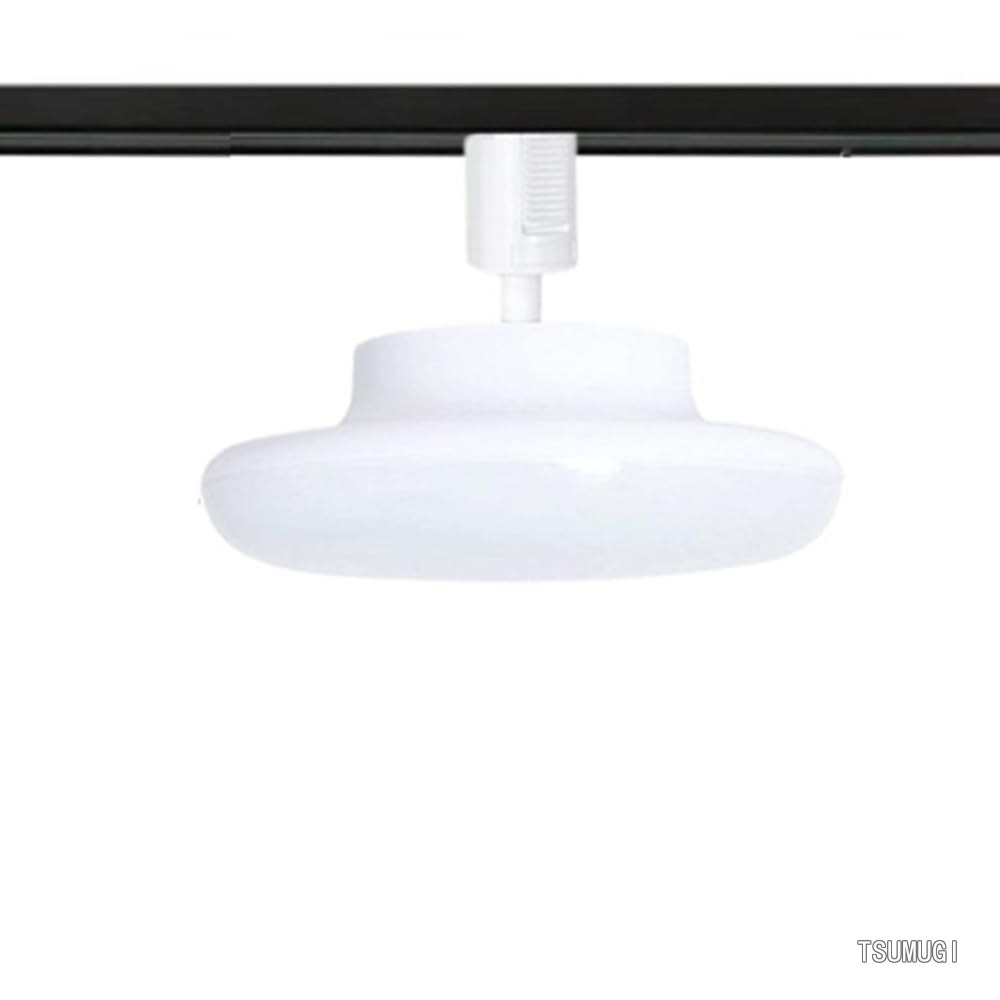 【送料無料】LEDシーリングライト 配線ダクトレール用 照明器具一体型 天井照明 ライティング 施設照明 LEDシーリングライト ダクトレール取付専用 普通電球150W相当 (昼光色４個セット)｜つむぎハウス
