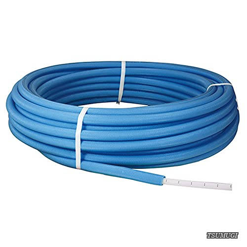 【送料無料】【イージーカポリパイプW 13A 5mm被覆 ブルー 30m巻】 PEX13C-PB5-Y30|つむぎハウス