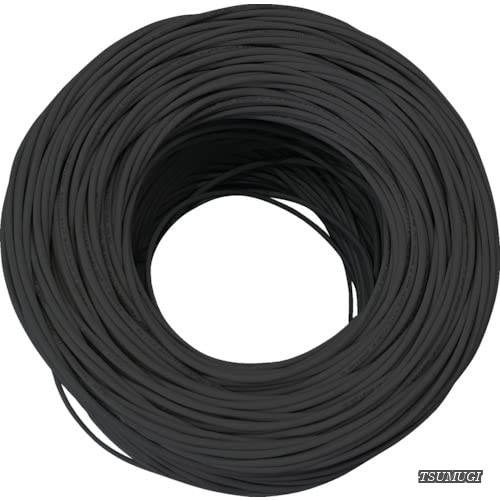 【送料無料】LANケｰブル カテゴリ5e 100m 黒 TUTP-CAT5E-100BK｜つむぎハウス