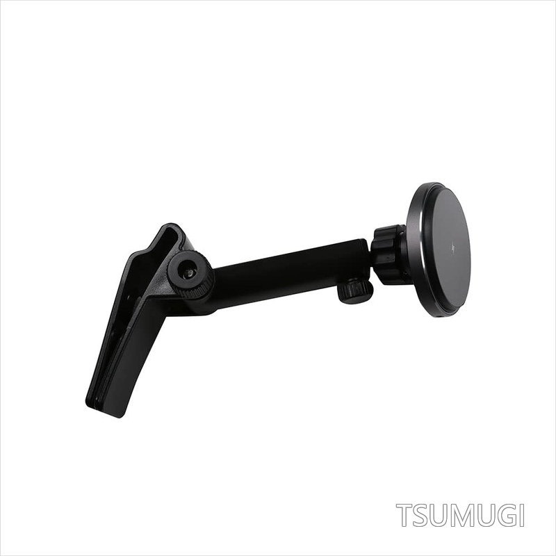 【送料無料】オリジナル商品】フィアット500/500C シリーズ4以降・アバルト695/595 シリーズ4以降専用 モバイルホルダーセット フラップクリップ MagSafe対応 Qi2ワイヤレス ホルダー付き専用スタンドセット 品番：MHF-Q1 ※フィアット500C にも適合！｜つむぎハウス