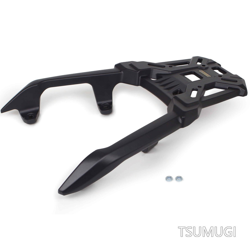 【送料無料】スペシャルパーツ武川(TAKEGAWA) リアキャリア(マットブラック塗装) ADV160(KF54)用 09-11-0404|つむぎハウス