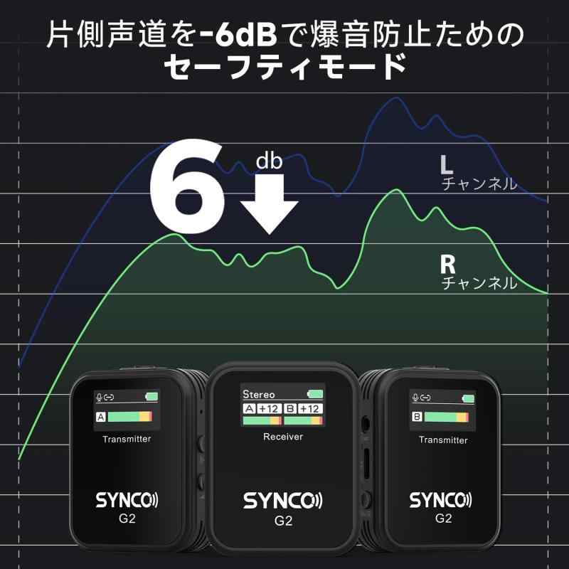 G2ワイヤレスピンマイク｜TsuNaGu2017